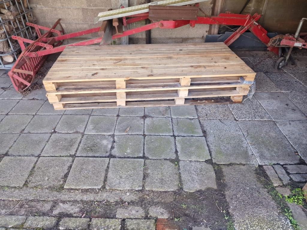 Grote houten pallet 2,20x1 voortent schuurtent, Ophalen, Gebruikt, 200 tot 250 cm, 50 mm of meer