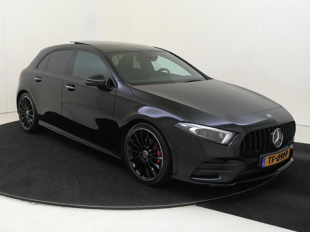 Mercedes-Benz A-klasse 200 Launch Edition Premium Plus, Stof, Gebruikt, 4 cilinders, Origineel Nederlands