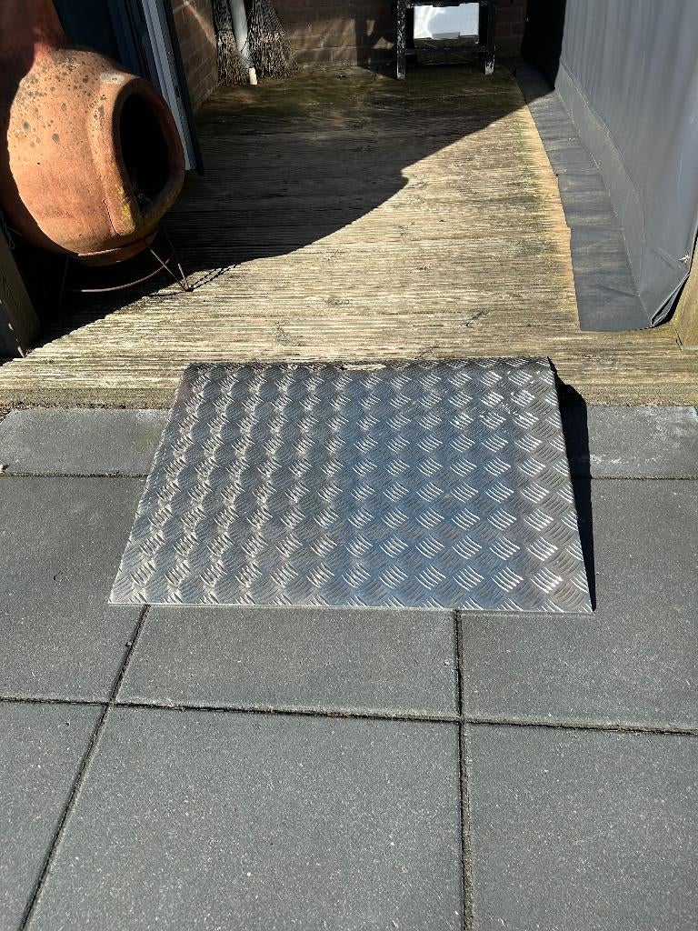 Drempelhulp aluminium, Diversen, Verpleegmiddelen, Ophalen, Nieuw