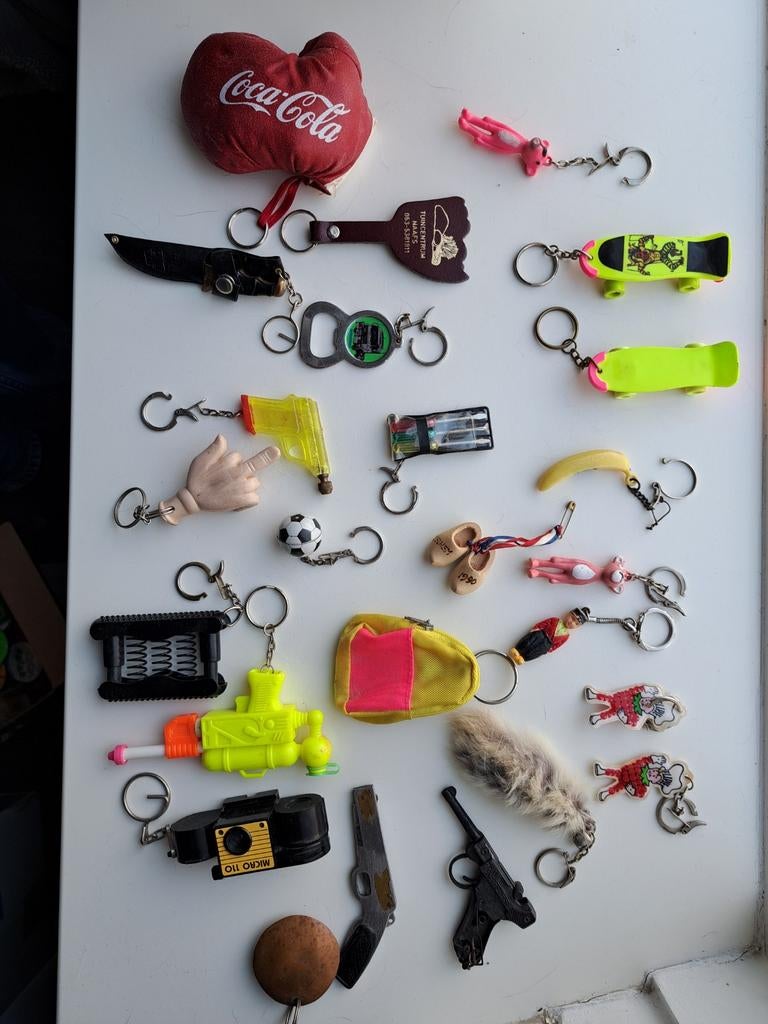 Sleutelhangers divers, Ophalen of Verzenden