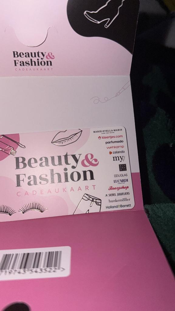 Cadeaukaart fashionchecque, Tickets en Kaartjes, Kortingen en Cadeaubonnen, Drie personen of meer, Kortingsbon, Warenhuis- of Winkelbon