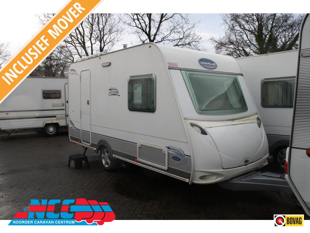 Caravelair Antares Luxe 400, Caravans en Kamperen, Treinzit, 750 - 1000 kg, 4 tot 5 meter, Luifel