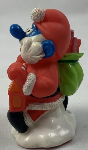 Smurfen BIP Stop Papa Kerstman Smurf Figuur Jaren 90, Coolsingel 104, 3011 AG Rotterdam, Netherlands, Verzenden, Zo goed als nieuw