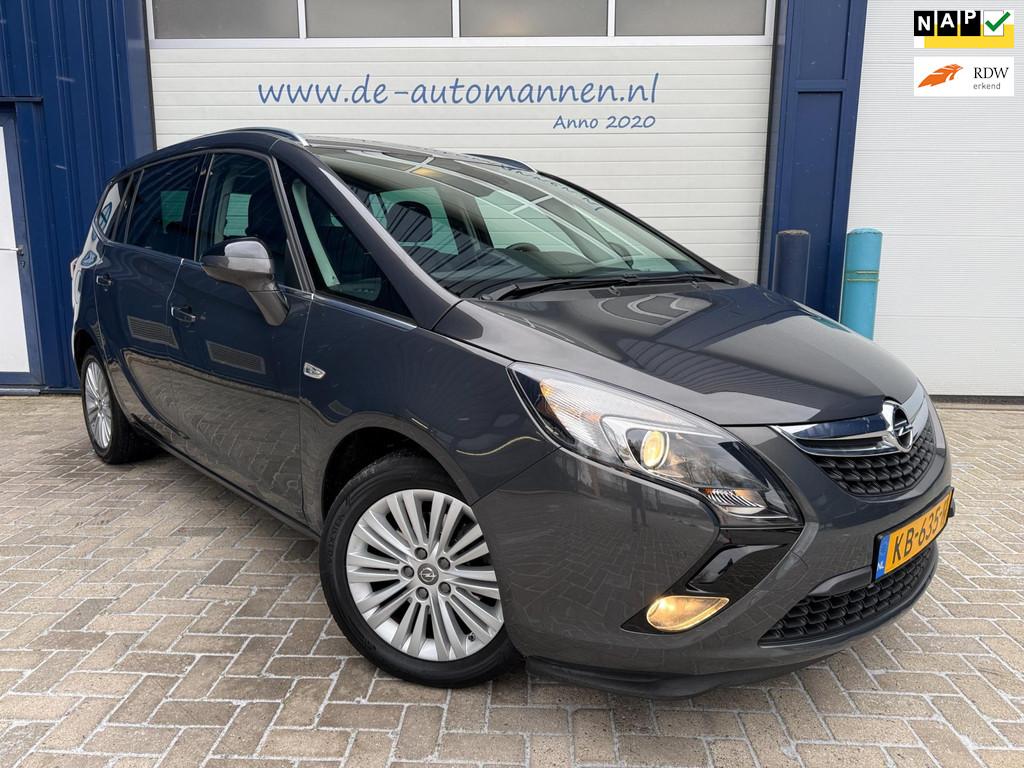 Opel Zafira Tourer 1.4 Turbo 140 pk Automaat Edition 7pers /, Auto's, Opel, 15 km/l, Gebruikt, 4 cilinders, 7 stoelen