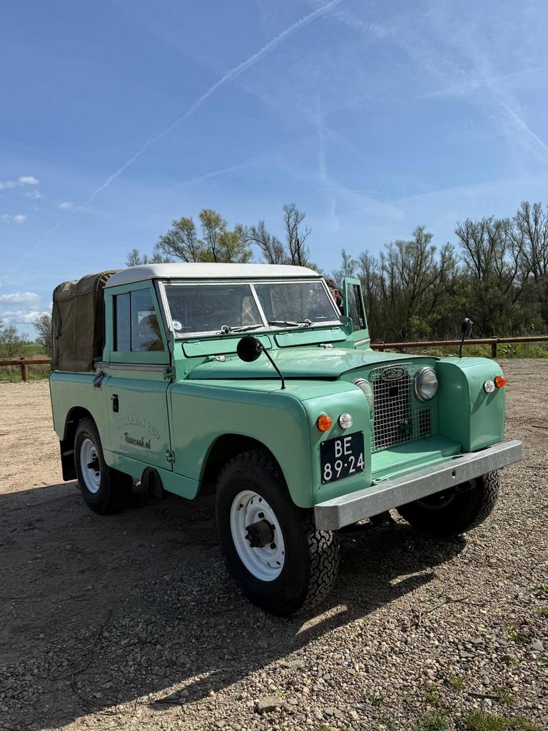 Land Rover Series 2A Truckcap 1963! 88 2.5 NA NIEUWE MOTOR!, 2286 cc, Overige carrosserieën, Diesel, Particulier