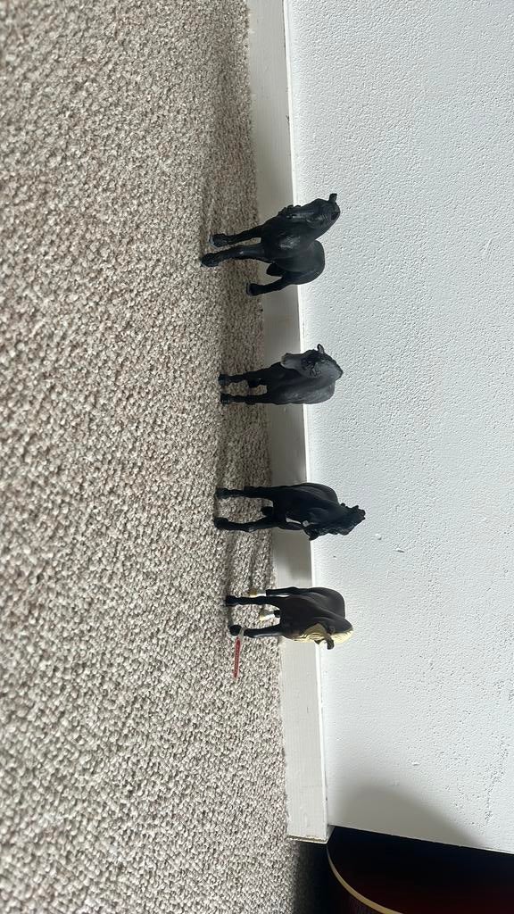 4 schleich paarden (ook los te koop), Ophalen of Verzenden, Zo goed als nieuw