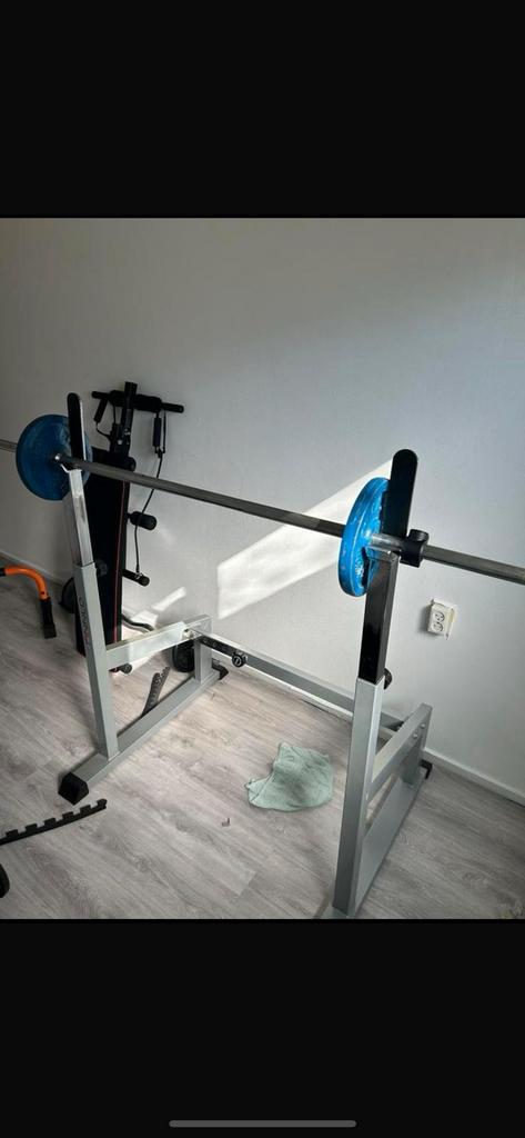 Squat rek, Ophalen of Verzenden, Zo goed als nieuw, Overige typen