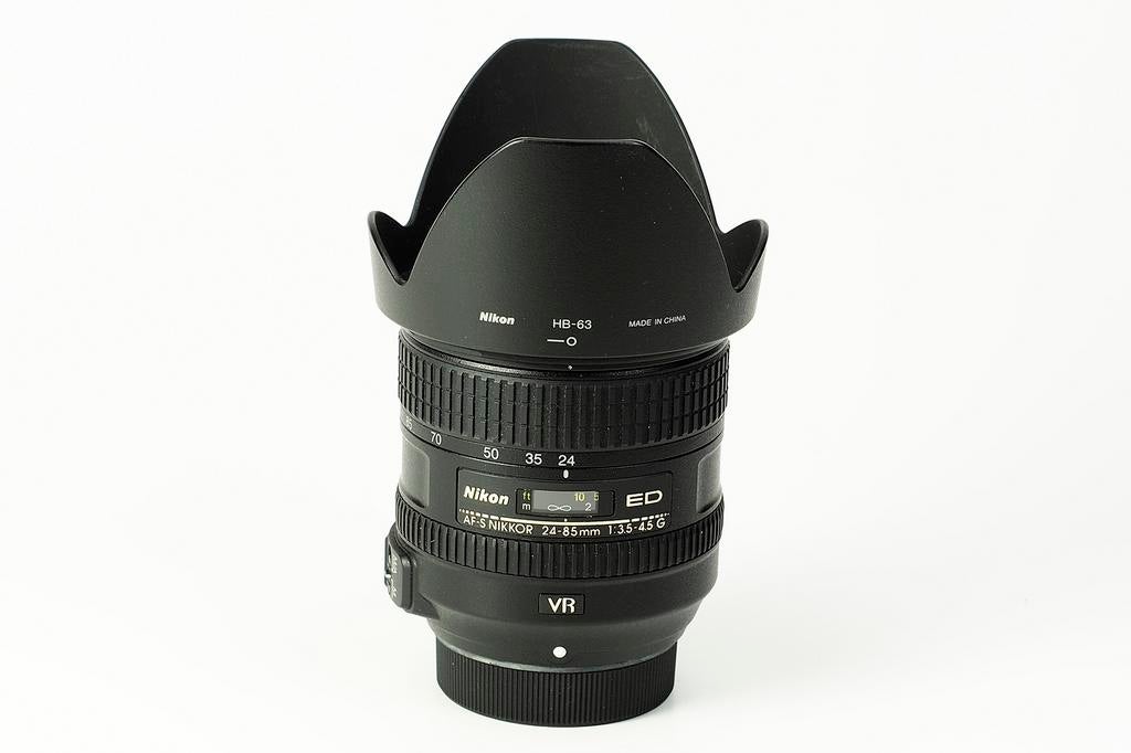Lens Nikon AF-S 24-85mm, Ophalen of Verzenden, Zo goed als nieuw, Telelens