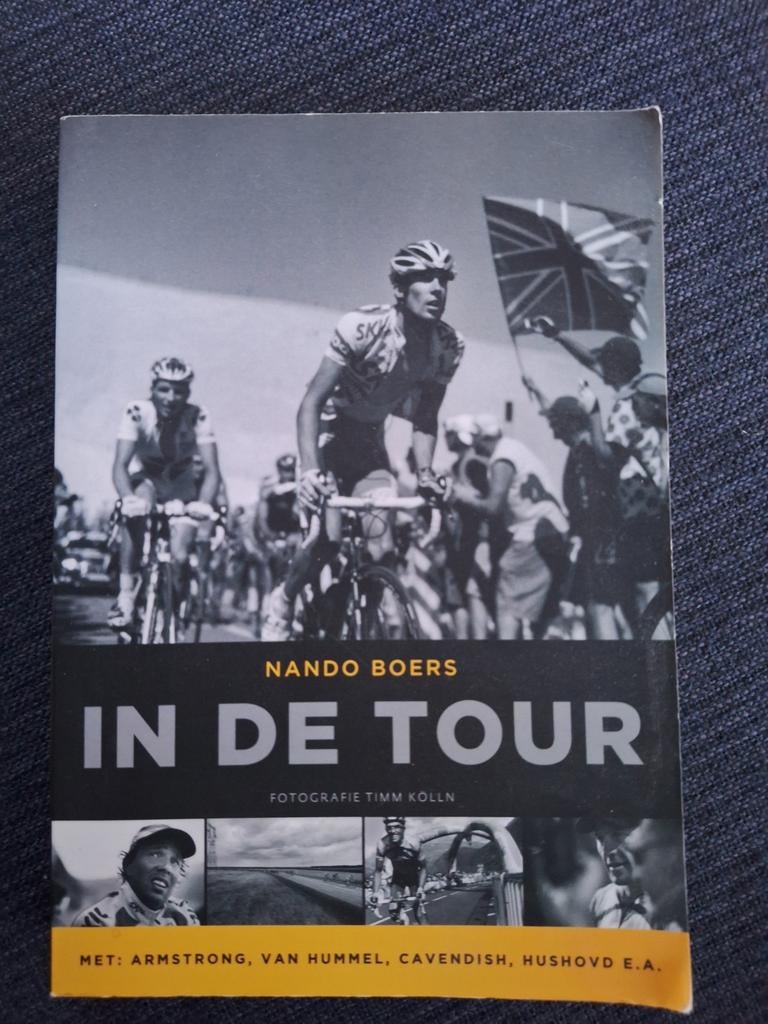 Nando Boers - In de Tour, Nando Boers, Lopen en Fietsen, Ophalen of Verzenden, Zo goed als nieuw