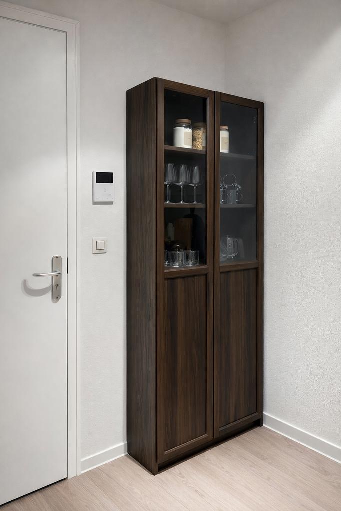 Billy IKEA donkerbruin, Ophalen, Gebruikt, 200 cm of meer, 50 tot 100 cm