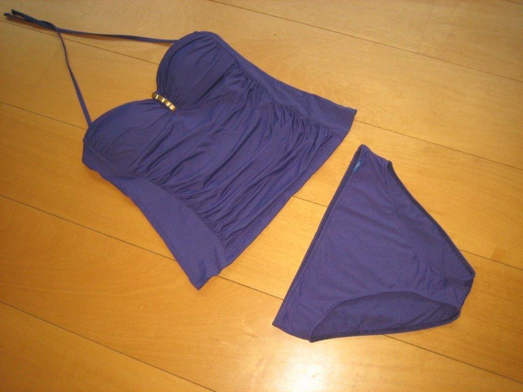 Zeer chique paarse tankini CYELL BEACHWEAR 40-B snazzeys, Overige typen, Verzenden, Paars, Nieuw