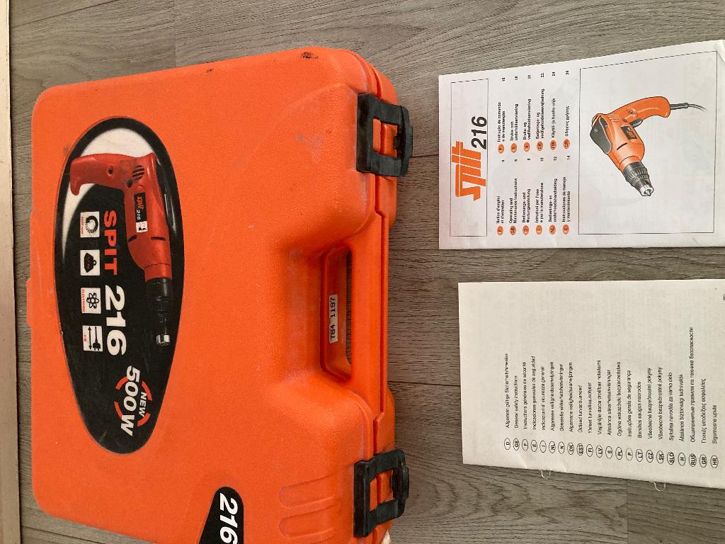 Spit schroefmacine, Ophalen of Verzenden, Gebruikt