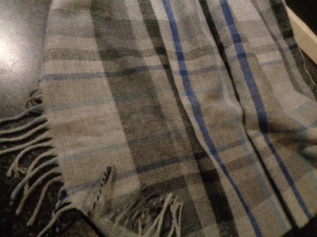 geruite heren sjaal 170 cm bij 44 cm, Ophalen of Verzenden, Zo goed als nieuw, Overige maten, Sjaal