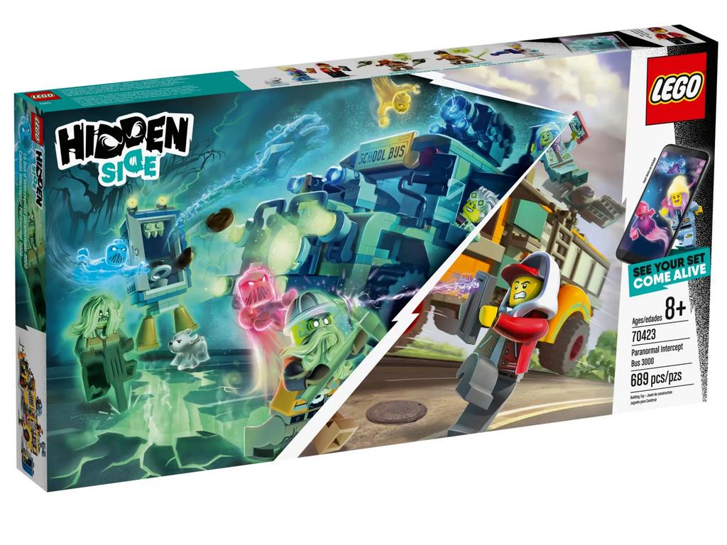 LEGO Hidden Side 👻 Paranormal Intercept Bus 70423 - NIEUW!, Overige thema's, Lego, Nieuw, Ophalen of Verzenden