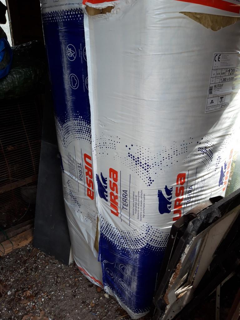 Ursa Terra spouwmuur isolatie black fleece, Ophalen, Nieuw, Steenwol, 15 m² of meer