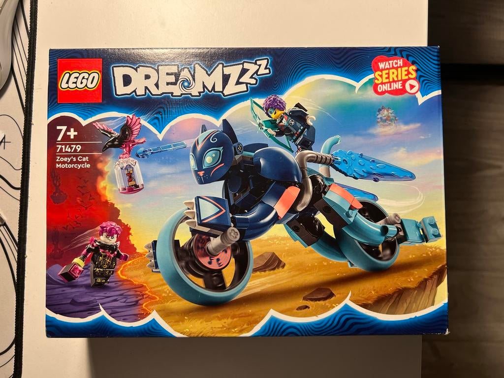 Lego DREAMZzz 71479 Nieuw in doos! Zoey's Cat Motorcycle, Ophalen of Verzenden, Nieuw, Complete set, Lego