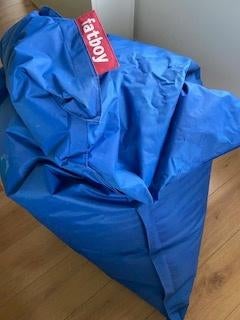 fatboy, Ophalen, Gebruikt, Blauw, Zitzak