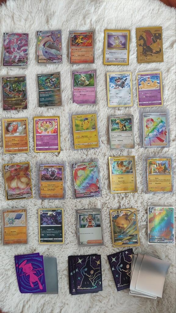 Verschillende Pokemon kaarten, Ophalen of Verzenden, Meerdere kaarten