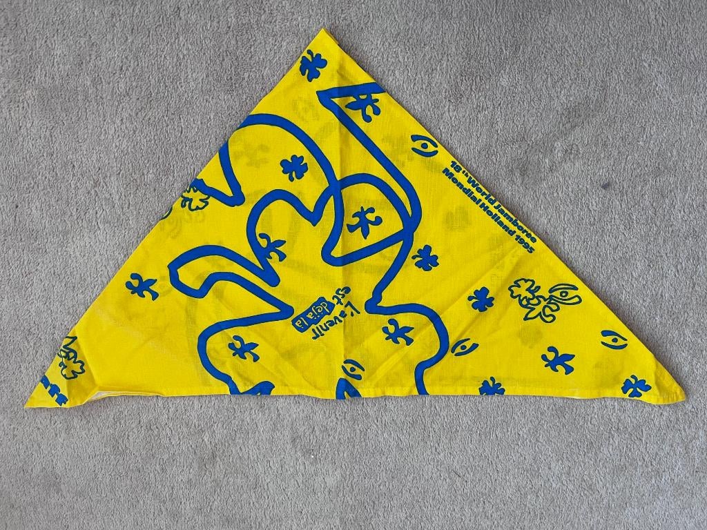 Scouting - wereld jamboree 1995 - das (staff), Verzamelen, Scouting, Ophalen of Verzenden, Zo goed als nieuw, Kleding