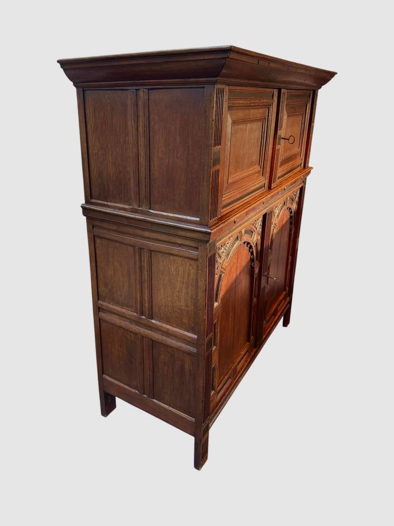 Antieke Hollandse kast poort kast 17e eeuw, Antiek en Kunst, Antiek | Meubels | Kasten, Ophalen