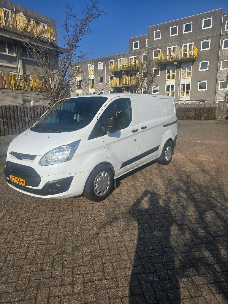 Ford Transit Custom 2.0 TDCI 130PK L1h1 Automaat 2017 BTW, Auto's, Adaptieve lichten, 1995 cc, Euro 6, 4 cilinders