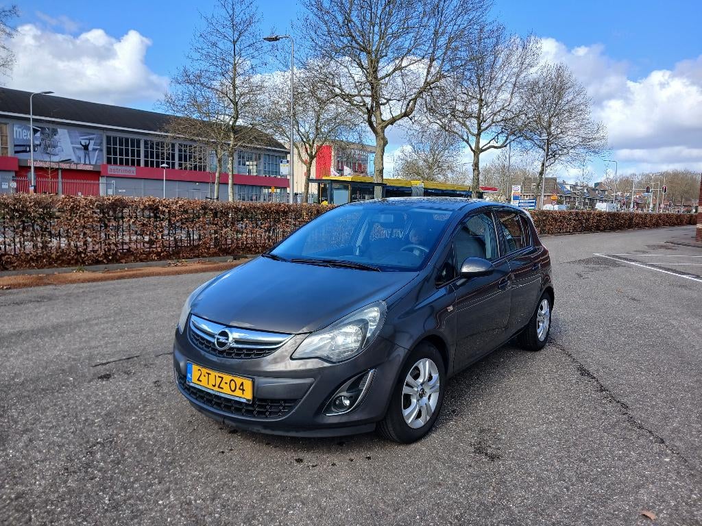 Opel Corsa 1.4 16V 5D 2014 Grijs, Auto's, Opel, Voorwielaandrijving, Euro 5, 1398 cc, 4 cilinders