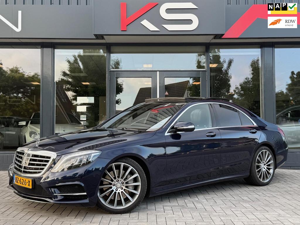 Mercedes-Benz S-klasse 350 AMG Prestige Plus Pano Burmester, Auto's, Mercedes-Benz, Automaat, Achterwielaandrijving, Gebruikt