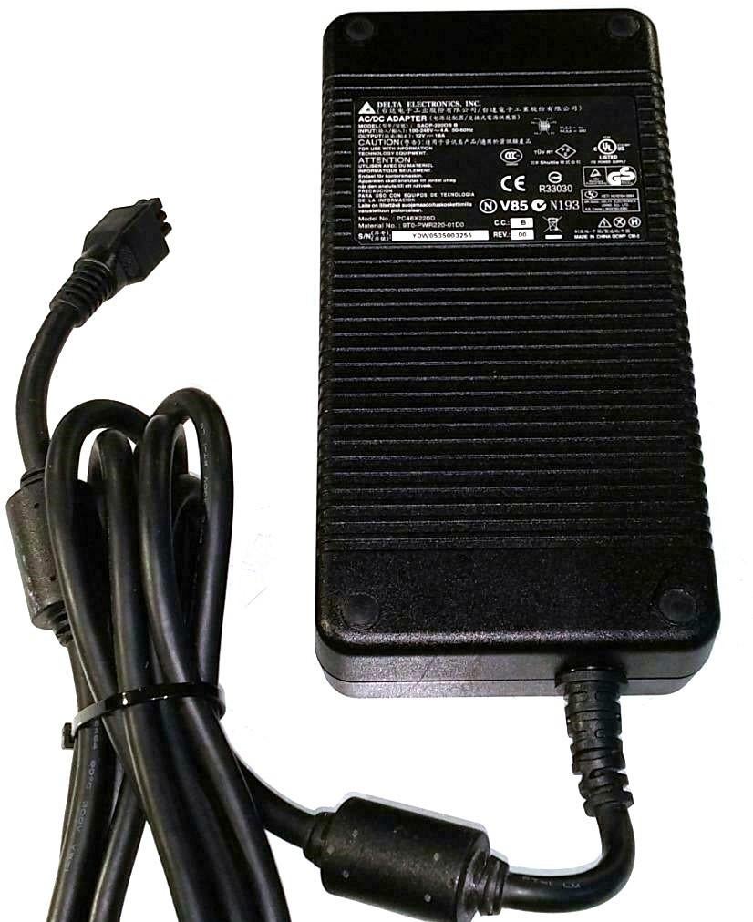 Delta SADP-220DB B D220P-01 Adapter 12V 18A 16A 220W Molex, Computers en Software, Pc- en Netwerkkabels, Ophalen of Verzenden
