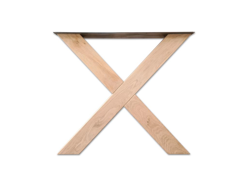 Tafelpoot | Massief eiken | Bartafelpoten | Eettafel poten, Niet ingevuld, Tafelpoot, 50 tot 100 cm, Nieuw