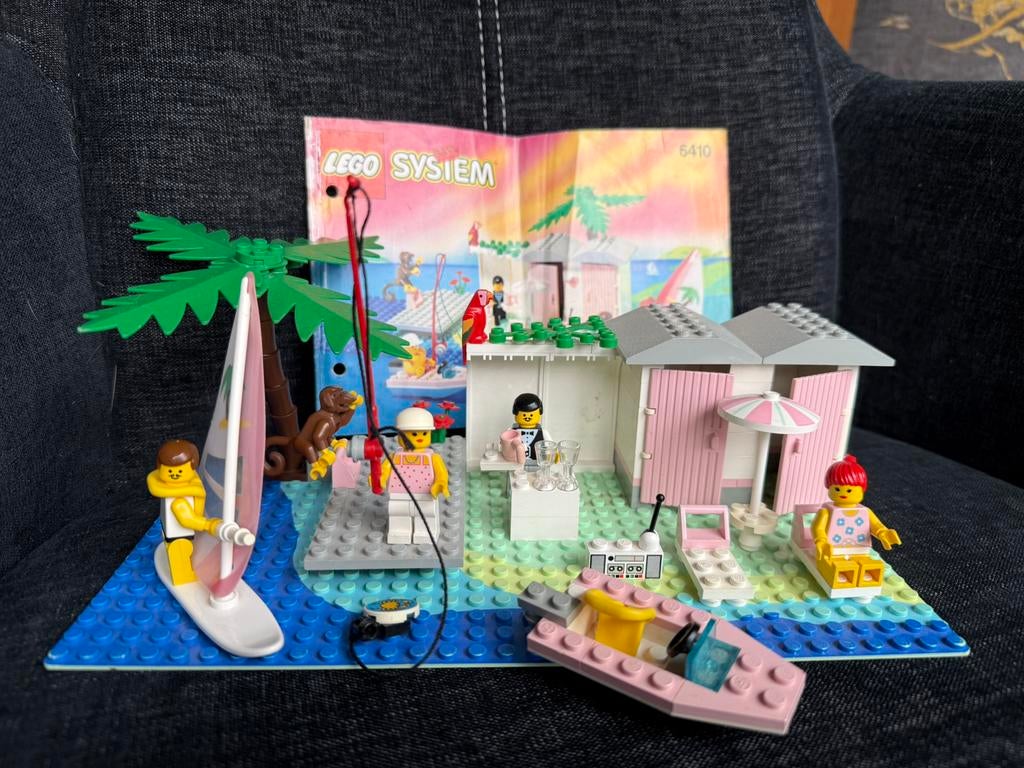 LEGO 6410 Town: Cabana Beach, Ophalen of Verzenden, Zo goed als nieuw