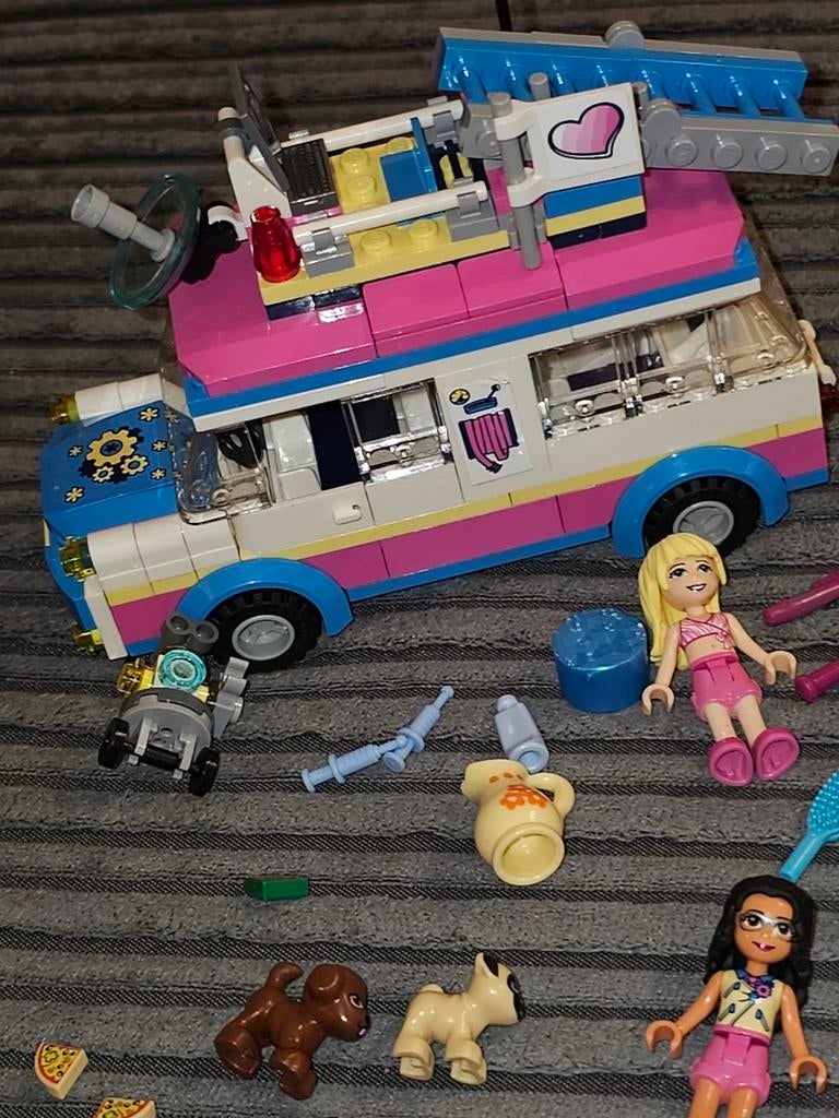 Lego friends Olivia mission vehicle 41333, Ophalen of Verzenden, Zo goed als nieuw