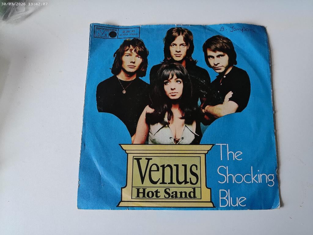 The Shocking Blue - Venus / Hot Sand, Gebruikt, 7 inch, Single, Ophalen of Verzenden