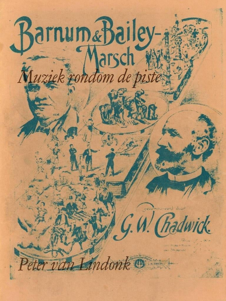 Barnum & Bailey-Marsch. Muziek rond de piste, Peter van Lindonk, Europa, Ophalen of Verzenden, 20e eeuw of later