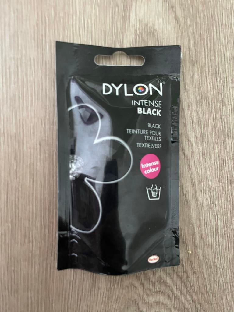 Dylon Intense Black Textielverf - Nieuw, Overige materialen, Zwart, Nieuw, Ophalen of Verzenden