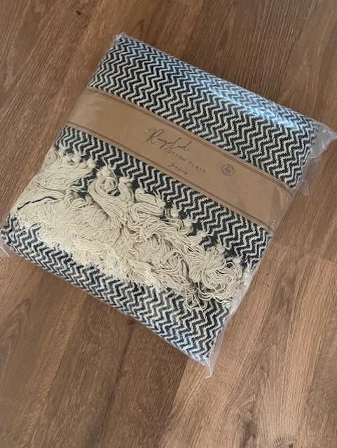 NIEUW: plaid/woondeken JENS LIVING/Sensa gerecycled katoen, Ophalen, Nieuw