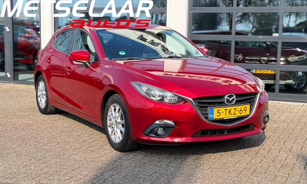 Mazda 3 2.0 TS, Stof, Gebruikt, Zwart, 4 cilinders