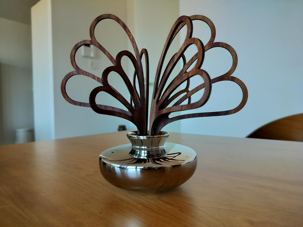 Alessi Five seasons chrome uitvoering, Ophalen of Verzenden, Rond, Overige materialen