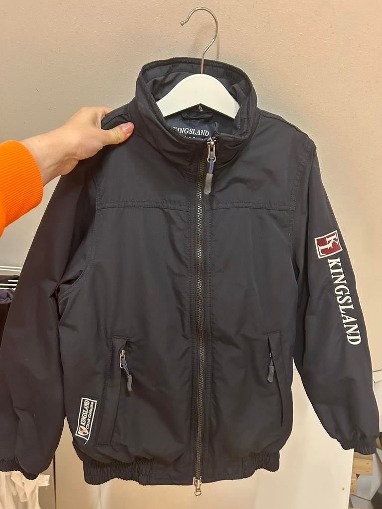 Kingsland jas kind M, Ophalen of Verzenden, Zo goed als nieuw, Jongen of Meisje