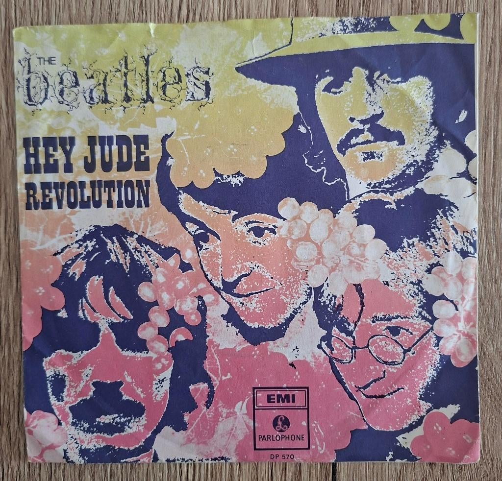 Beatles single Hey Jude, Gebruikt, 7 inch, Single, Ophalen of Verzenden
