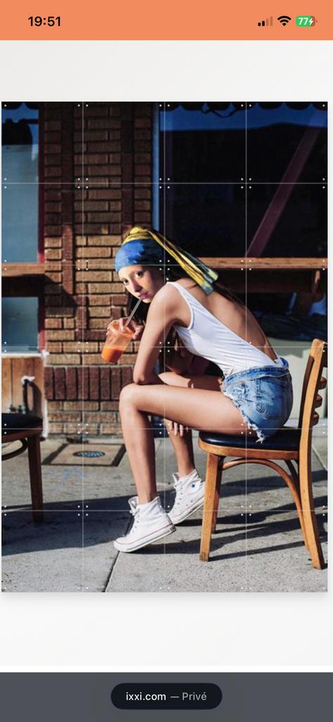 Ixxi schilderij, Ophalen