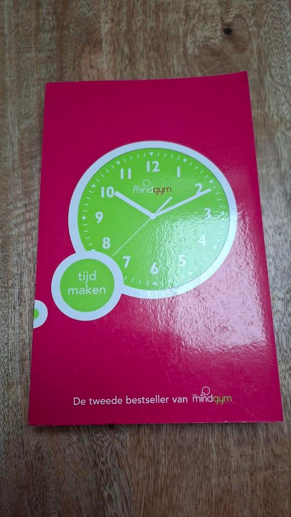 Mindgym- tijd maken, Boeken, Ophalen of Verzenden, Zo goed als nieuw