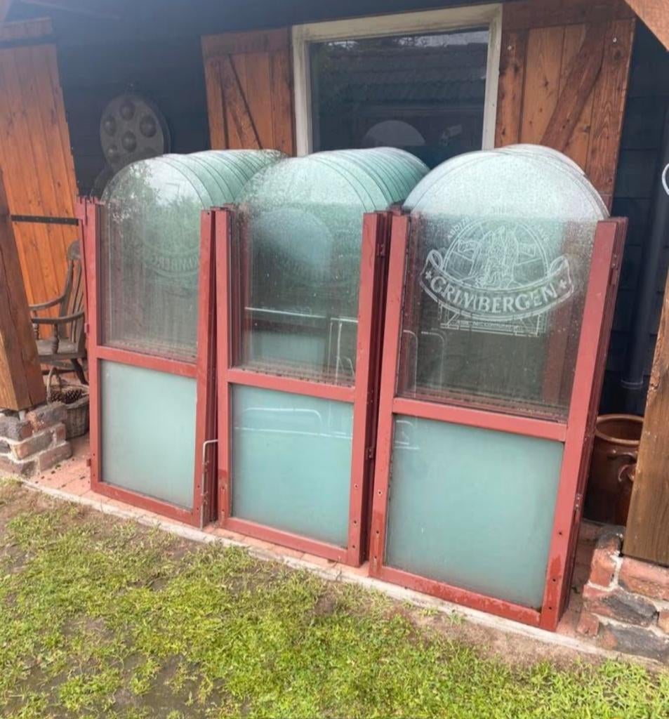 Horeca terrasschermen, Ophalen, Staal, 100 tot 150 cm, 150 tot 200 cm