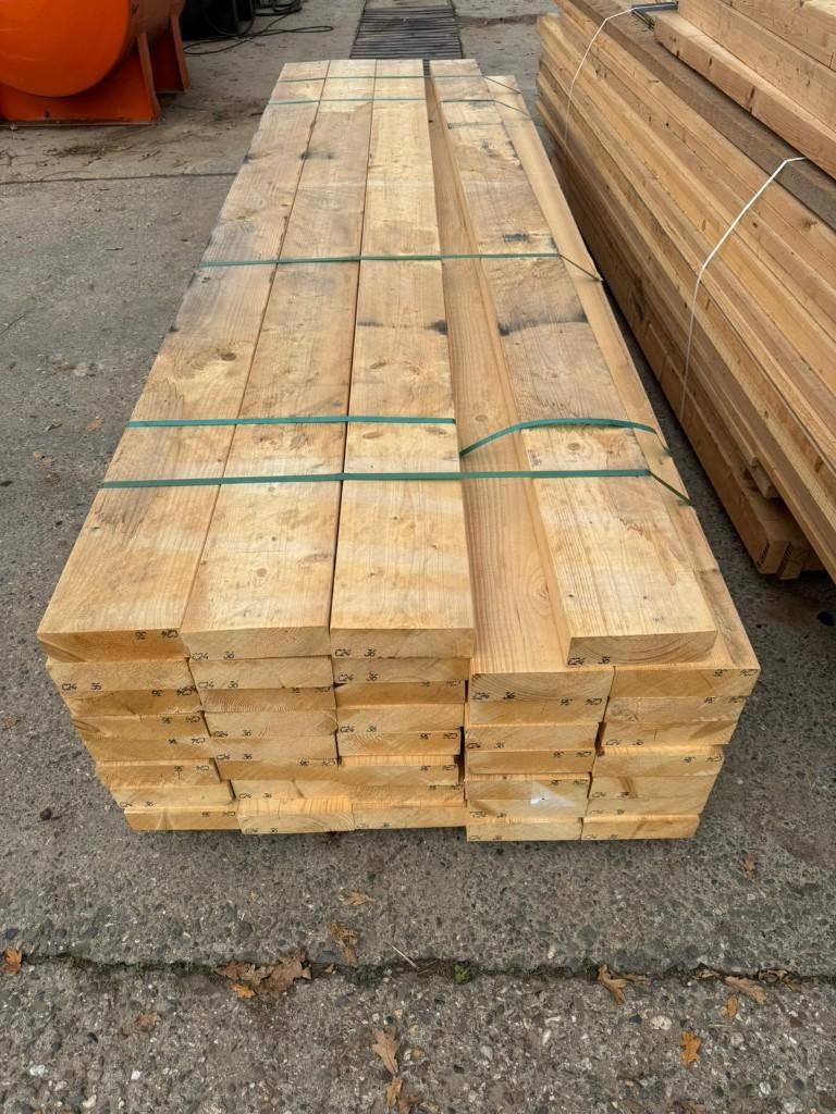 Vuren balken geschaafd 70x220, Ophalen, Nieuw, 250 cm of meer, Balken