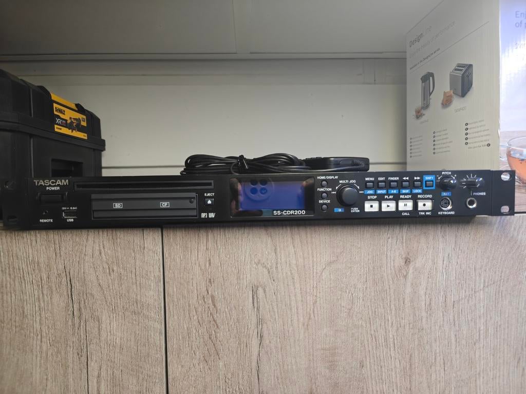 Tascam SS-CDR200 Solid State CD-RW Audio Recorder, Ophalen of Verzenden