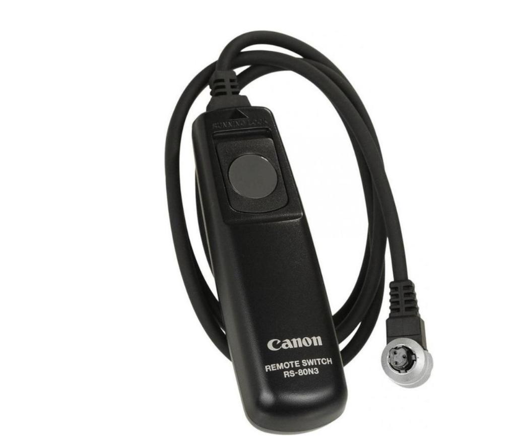 Canon RS-80N3 remote switch / AFSTANDSBEDIENING, Audio, Tv en Foto, Ophalen of Verzenden, Zo goed als nieuw, Canon