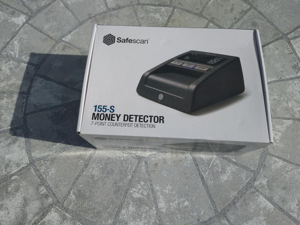 Safescan 155-S Geldteller en Valsegeld Detector, Ophalen of Verzenden, Valsgelddetector