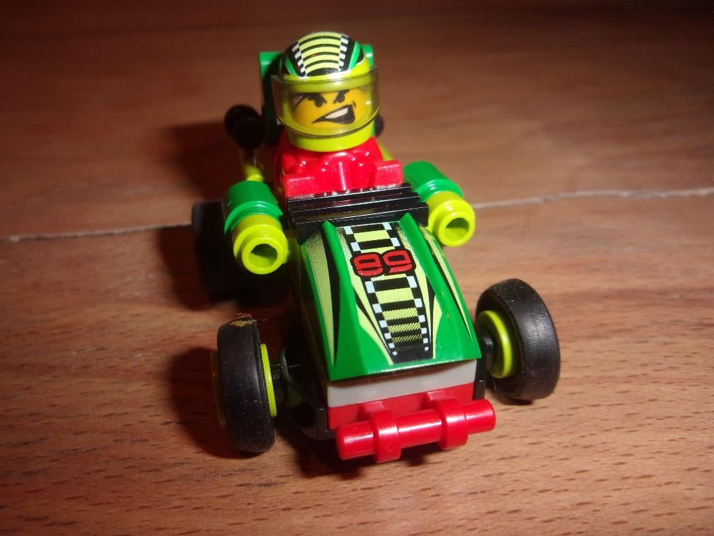 Lego Racers 4590-1 Flash Turbo uit 2002, Gebruikt, Lego, Ophalen of Verzenden, Racers