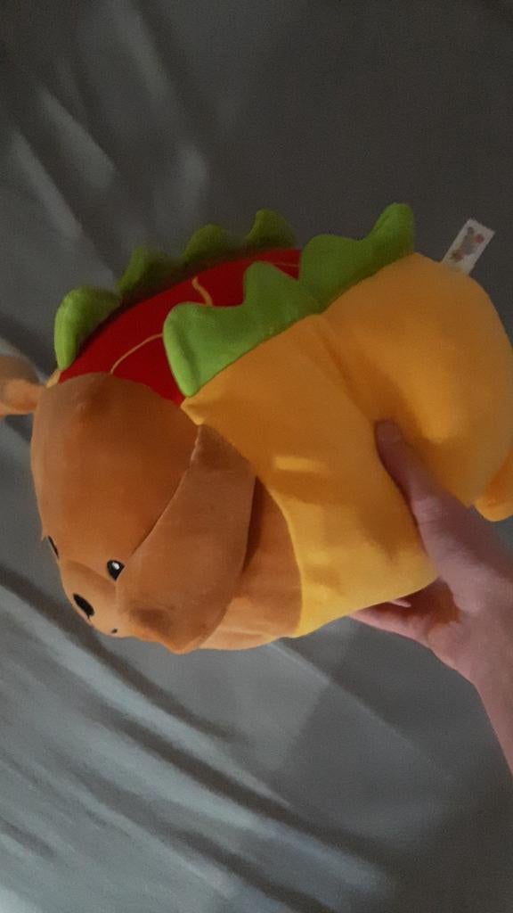 Knuffel hond hotdog plushie, Ophalen, Overige merken, Overige karakters, Nieuw
