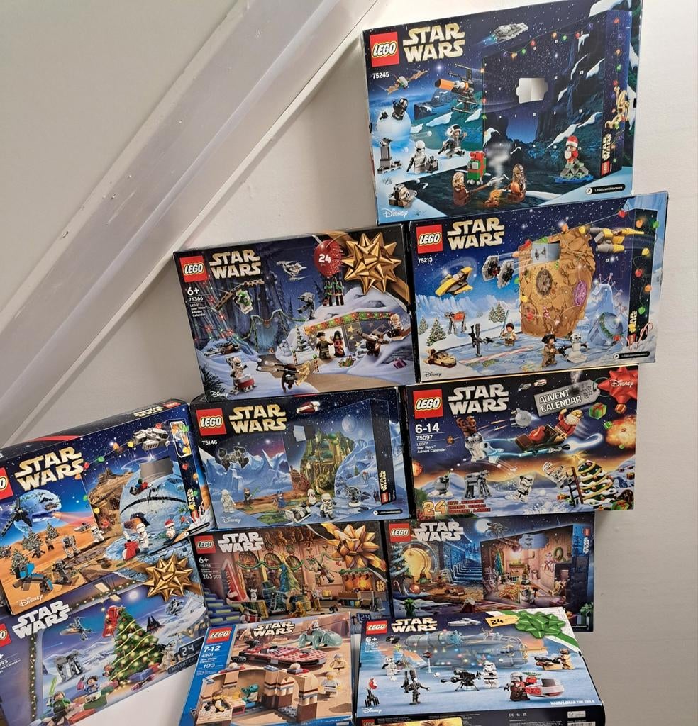 10x LEGE Lego Star Wars dozen - Advent calenders, Ophalen of Verzenden