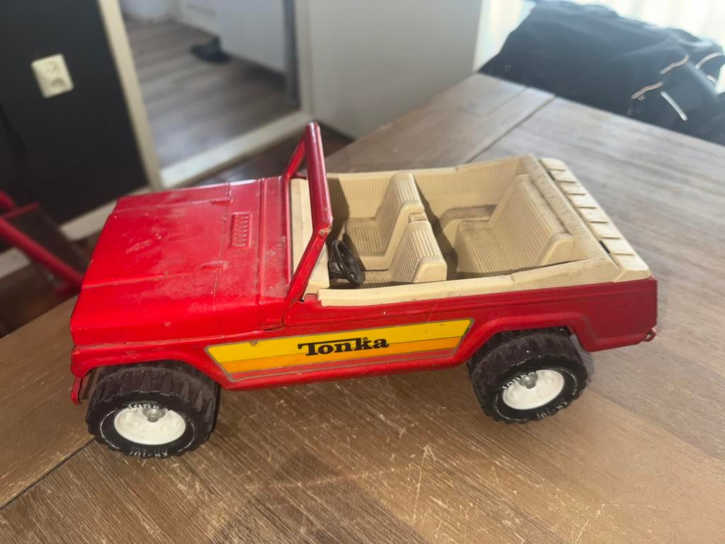 Tonka jeep., Ophalen of Verzenden, Zo goed als nieuw, Overige merken